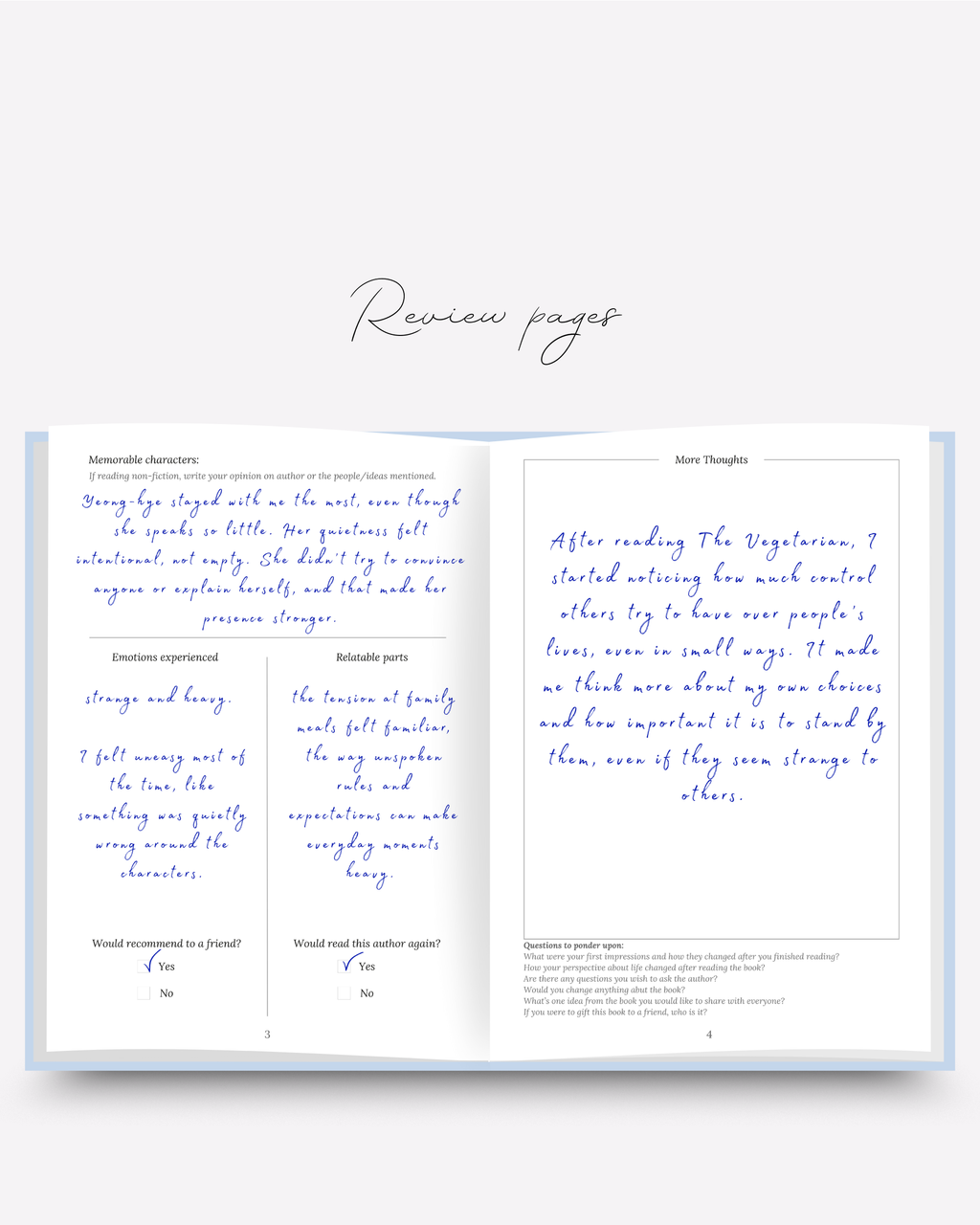 LOGOPHILE: Reading Journal (The Kintsugi Edit)