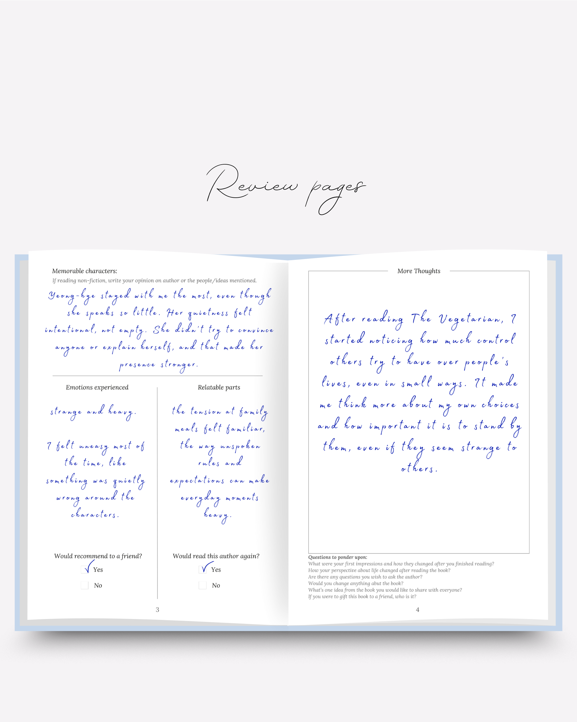 LOGOPHILE: Reading Journal (The Kintsugi Edit)