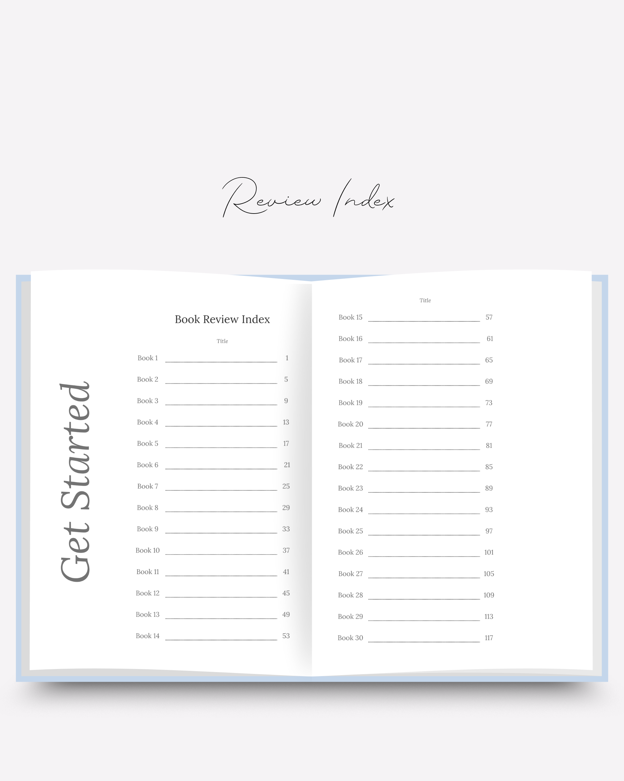 LOGOPHILE: Reading Journal (The Kintsugi Edit)