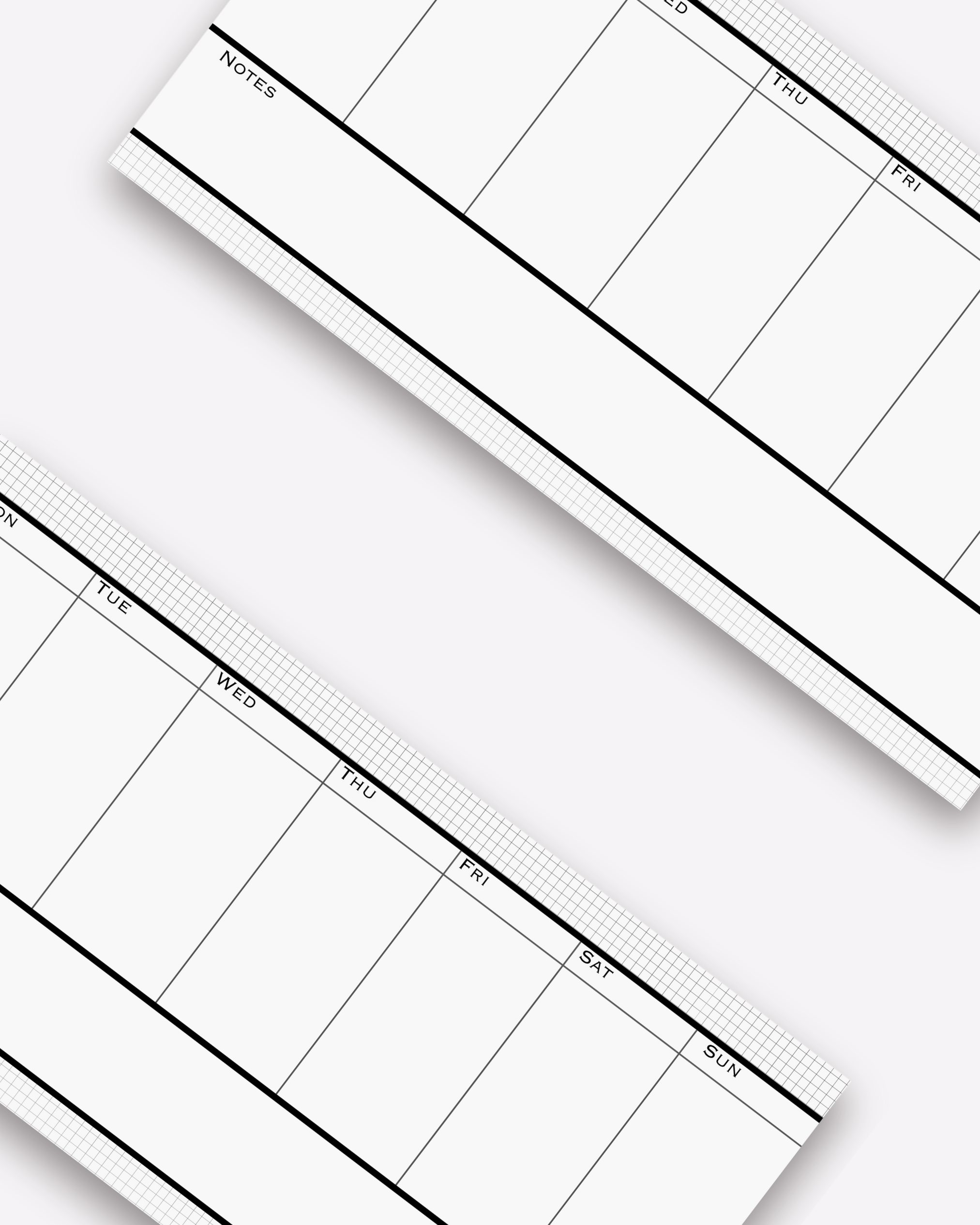 LENTO: Weekly Planning Pad