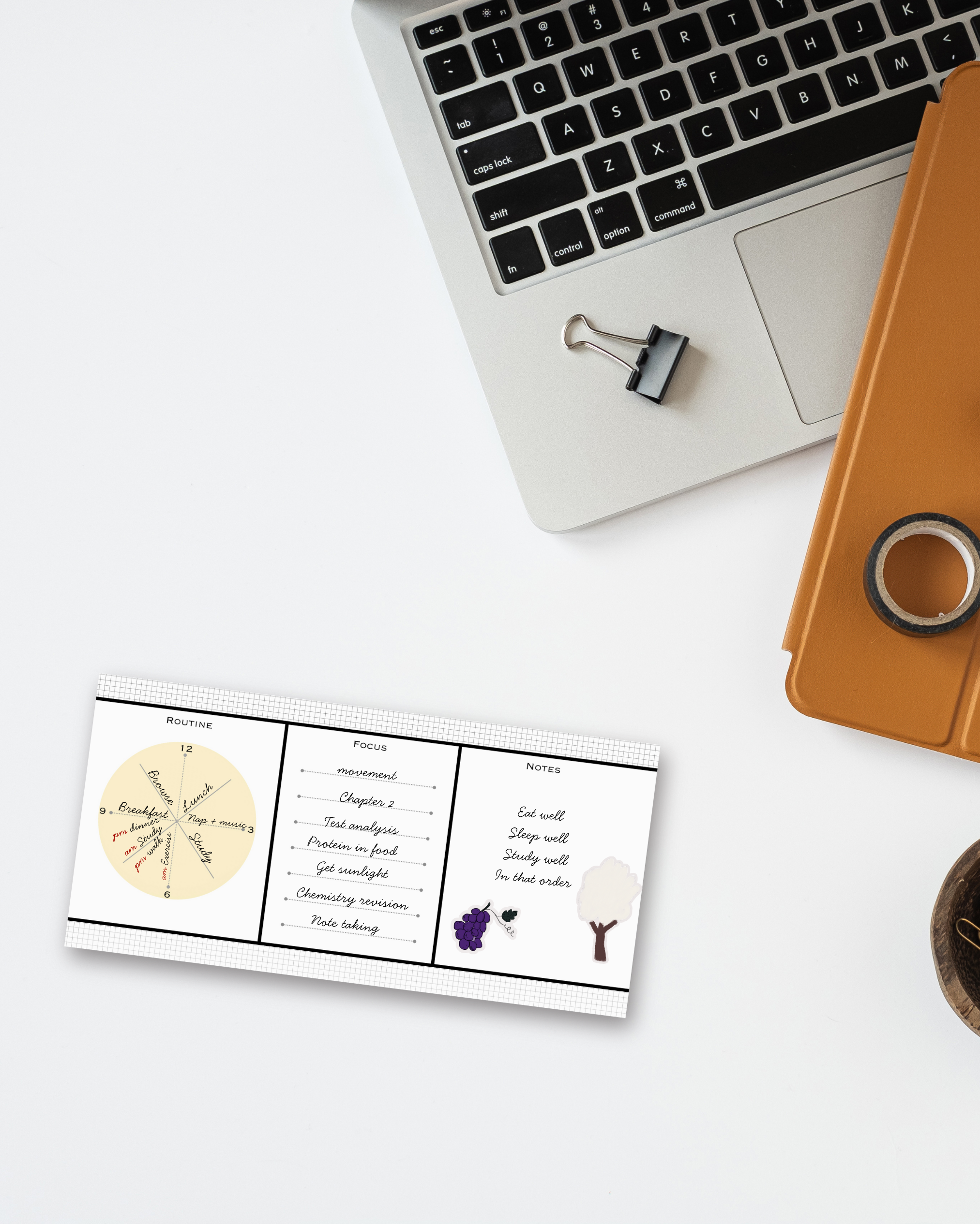 LENTO: Daily Planning Pad