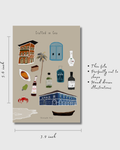 Crafted in Goa Mini Journaling Stickers (Pack of Three)