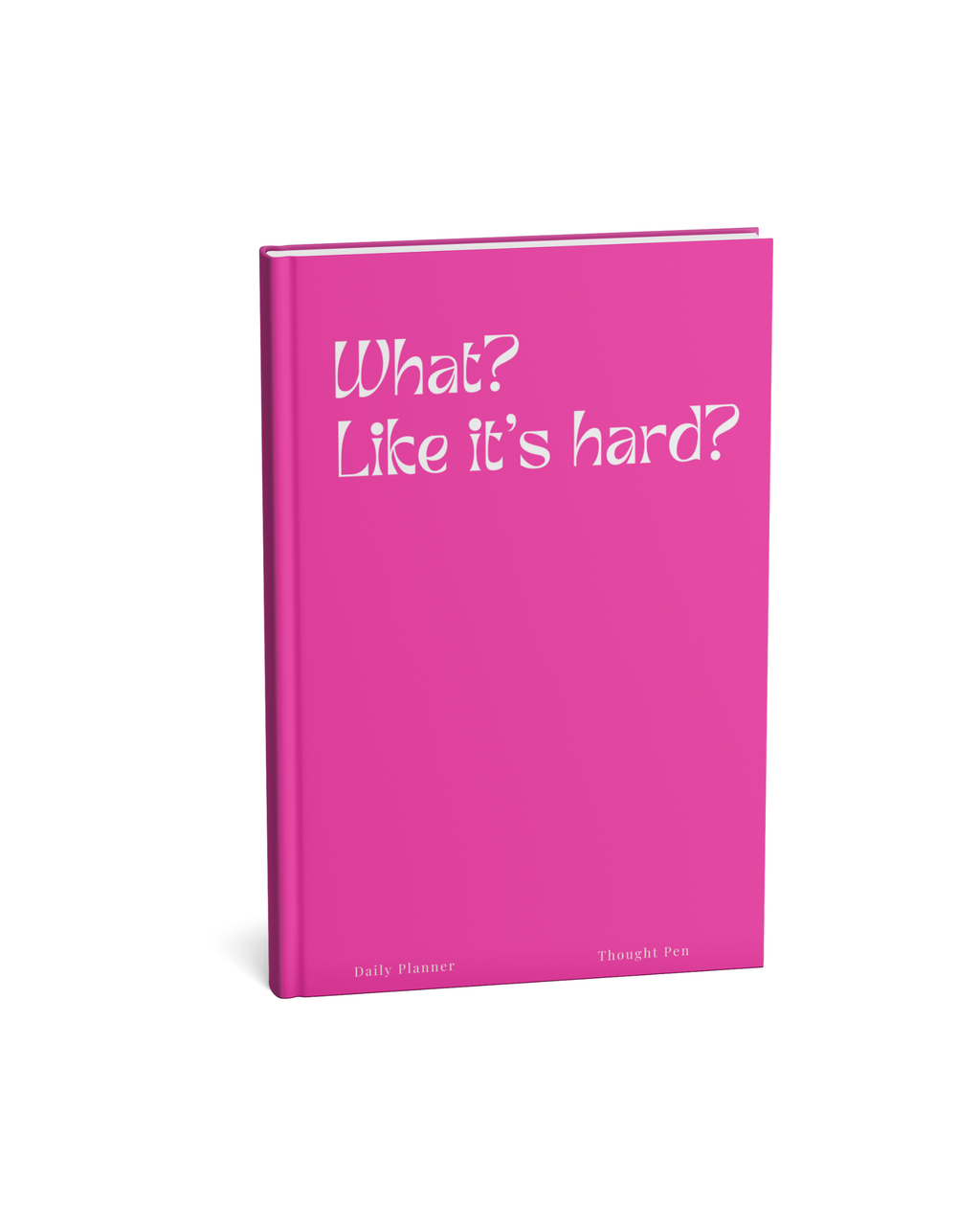 VOLONTÉ-Productivity Planner in Hot Pink Cover