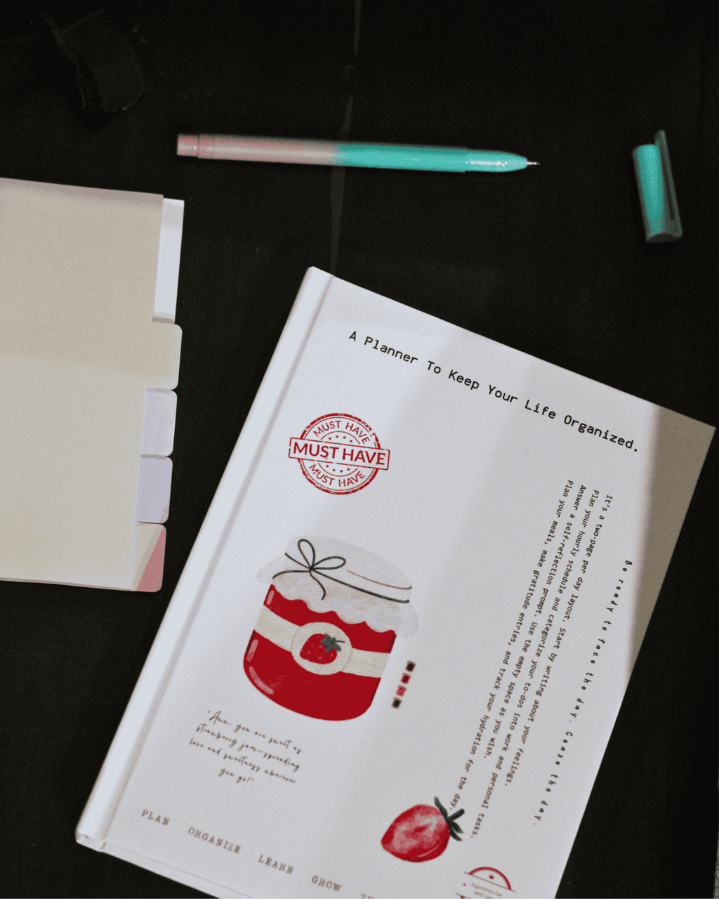 VOLONTÉ: Productivity Planner in Strawberry Jam Cover