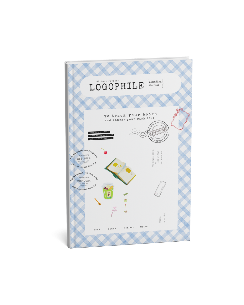 LOGOPHILE: Reading Journal (The Kintsugi Edit)