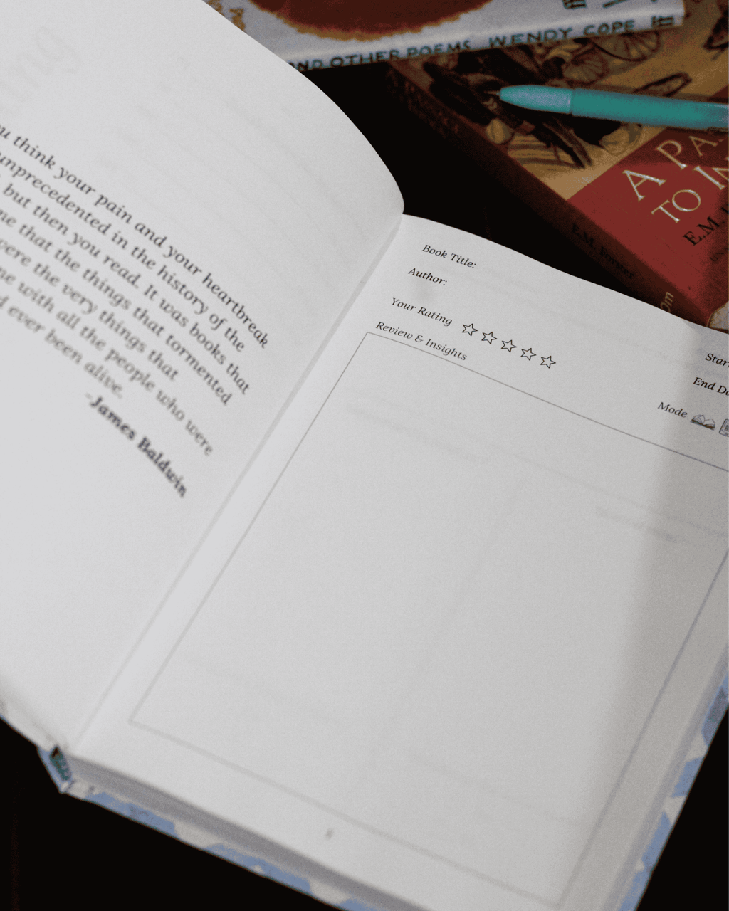 LOGOPHILE: Reading Journal (The Kintsugi Edit)