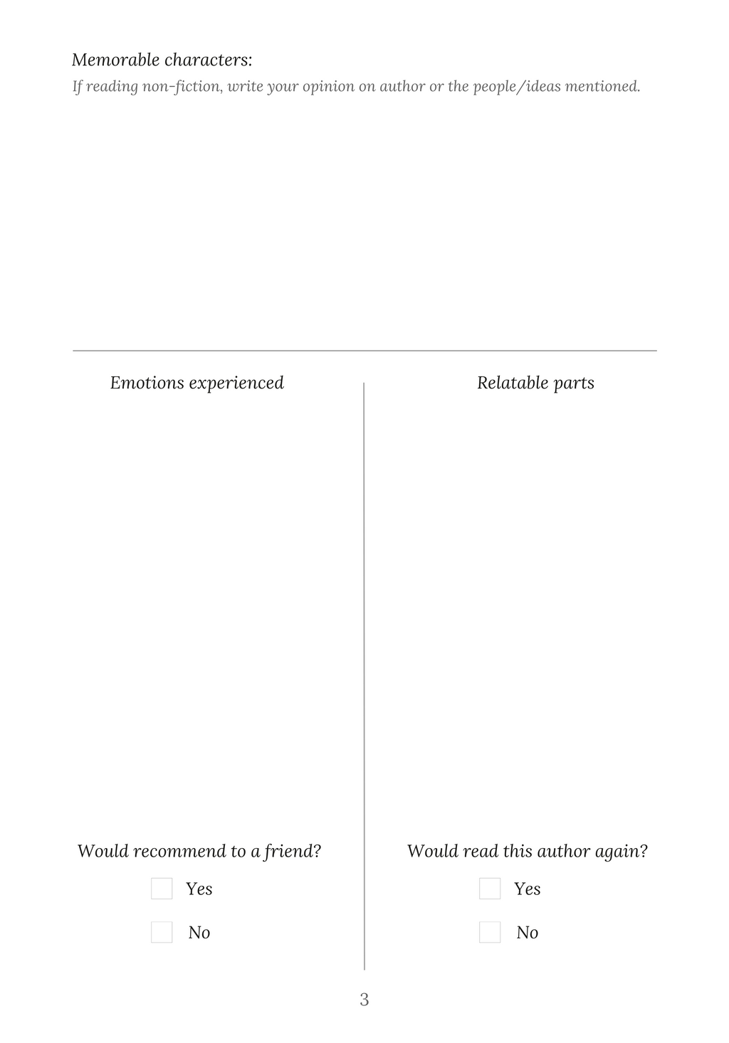 LOGOPHILE-Reading Journal