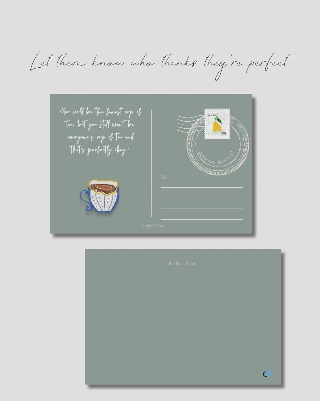 SONDER- Notecards (Illustrated; set of 16 cards {8 x 2})