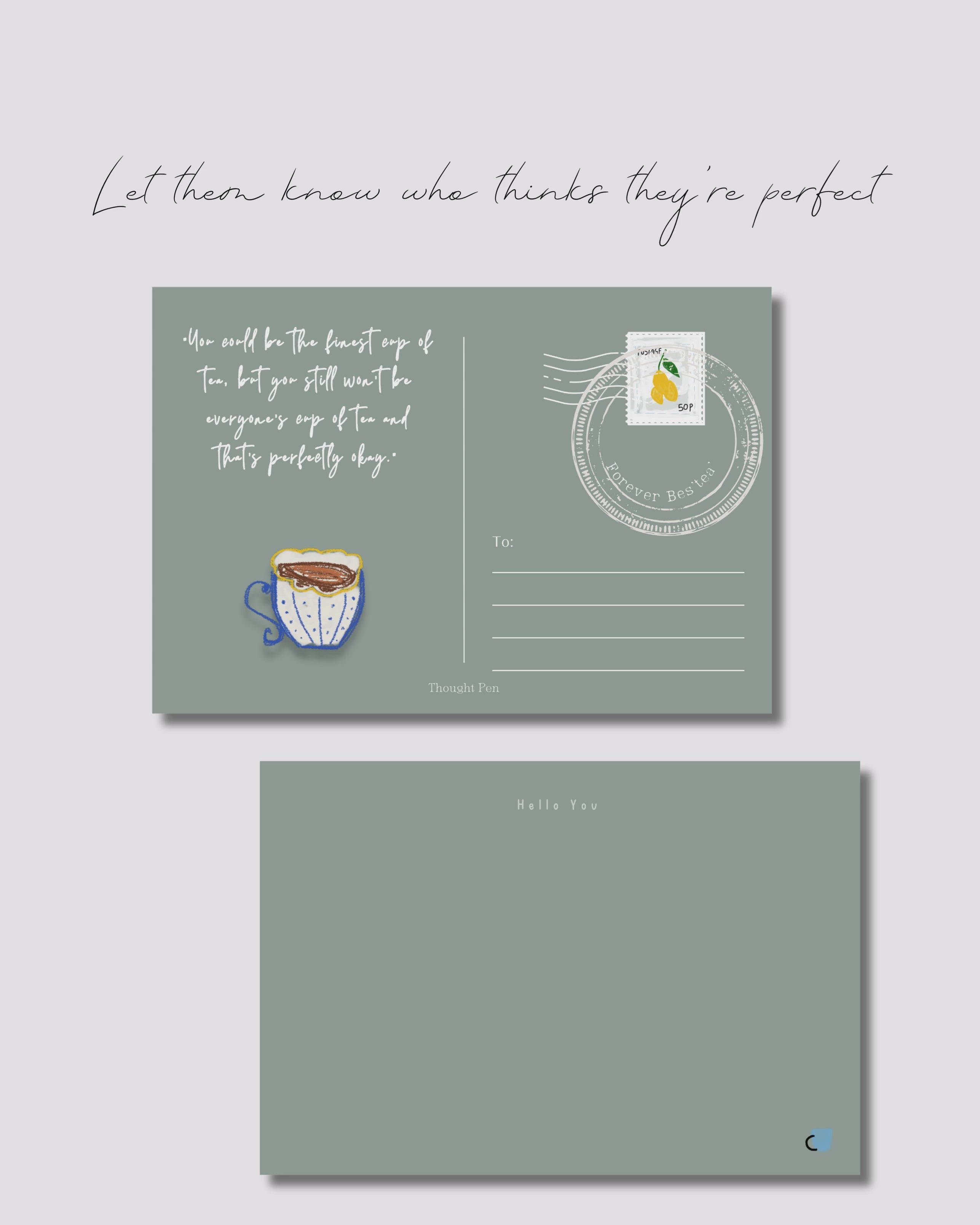 SONDER- Notecards (Illustrated; set of 16 cards {8 x 2})