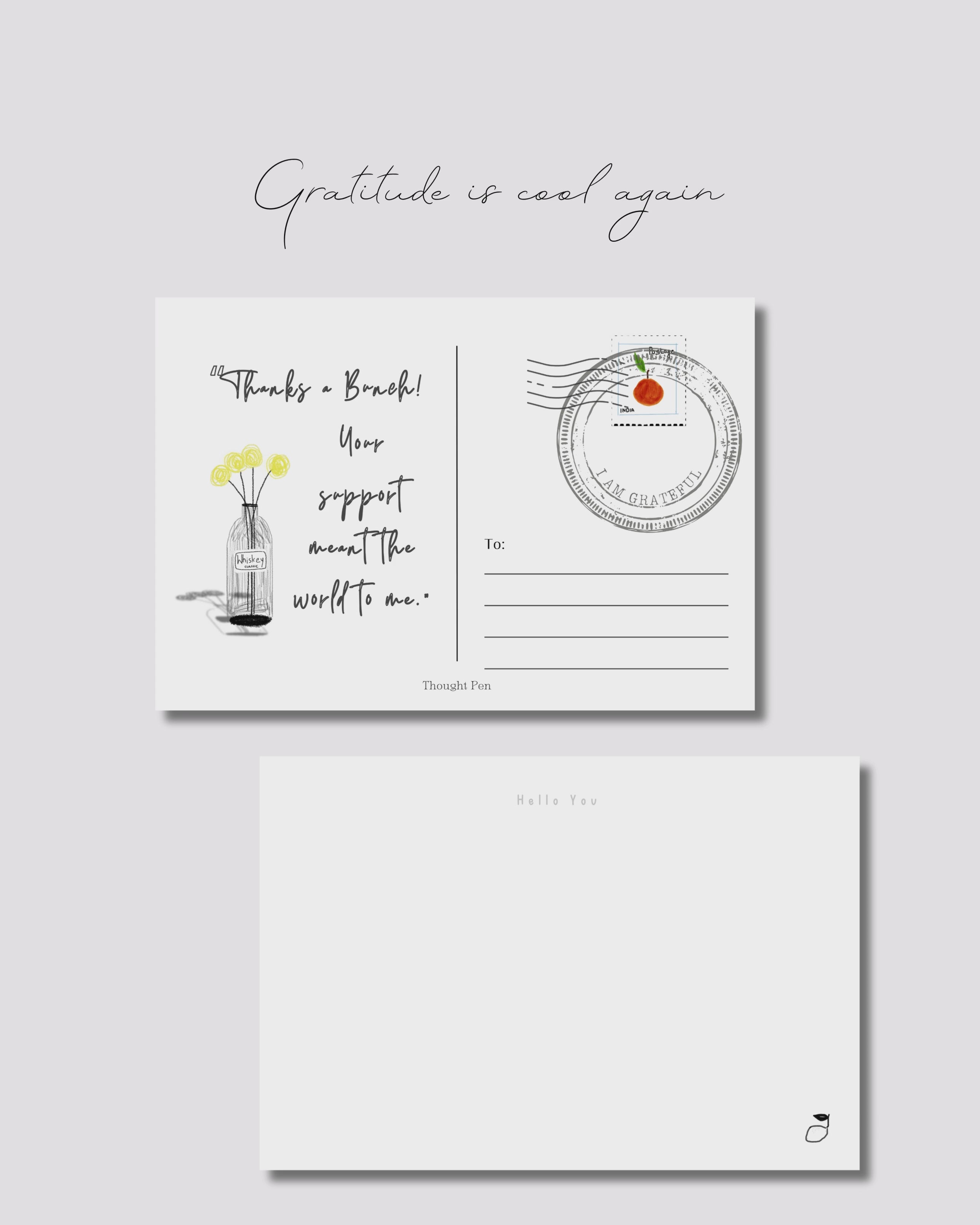 SONDER- Notecards (Illustrated; set of 16 cards {8 x 2})