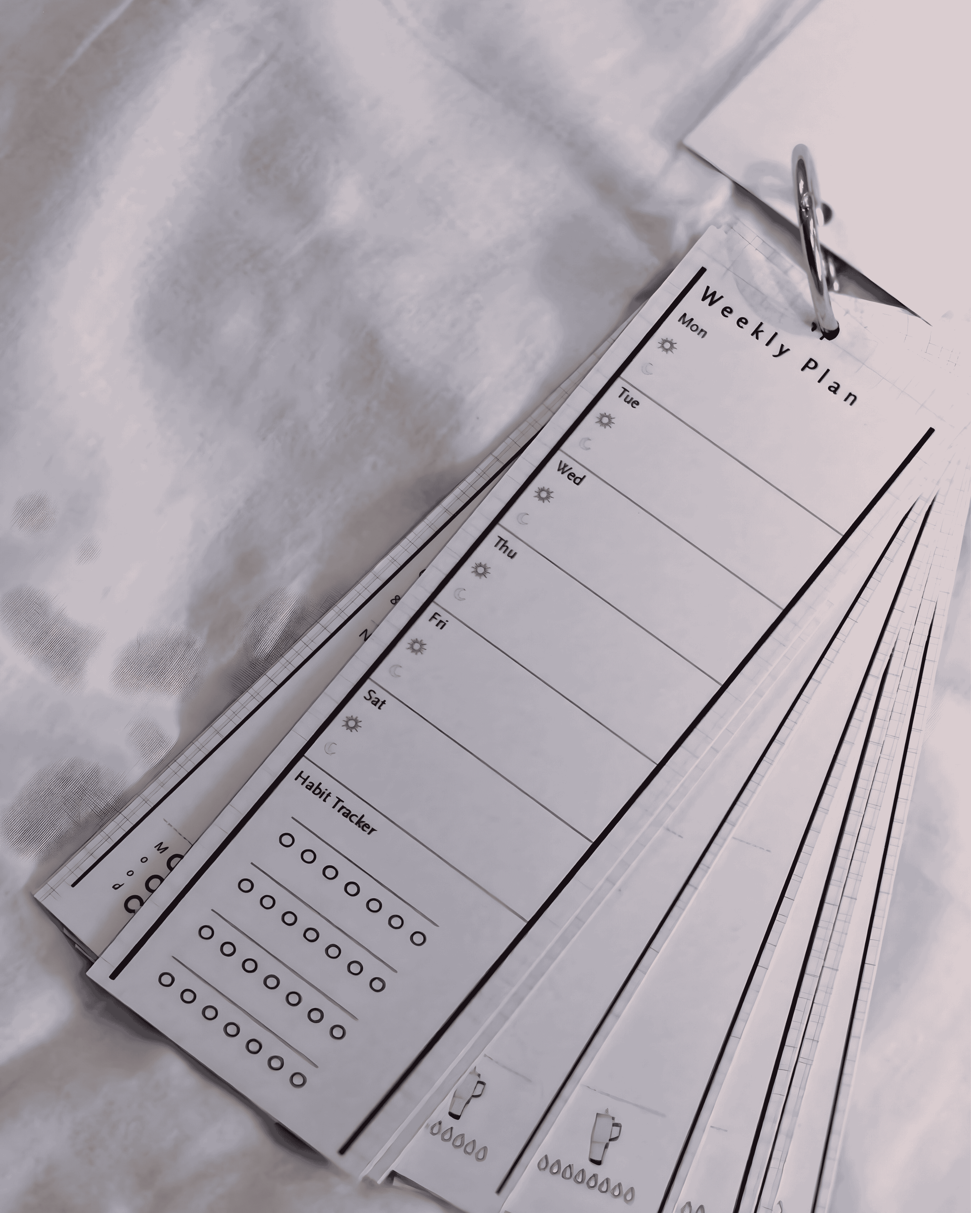 THOUGHTLET: Slim Planner Cards