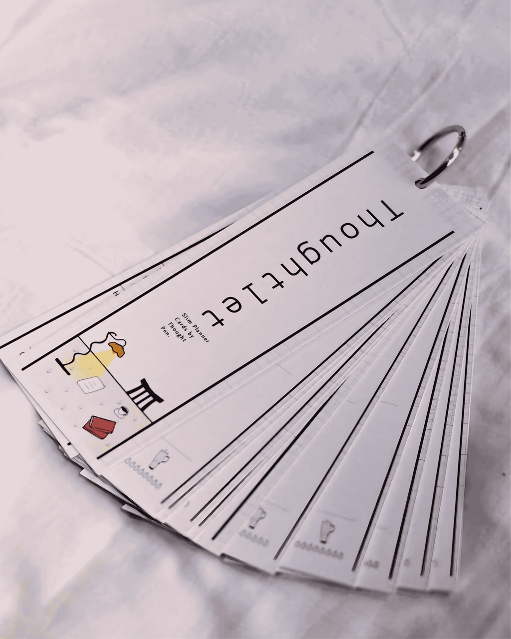 THOUGHTLET: Slim Planner Cards